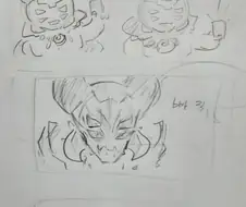 유희왕) 만화 그려따