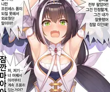 프리코네) 메챠쿠챠 혼나는 캬루