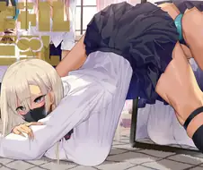 후방) 팬티가 안 보이는 구도면 거울을 놓는다