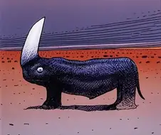 뫼비우스의 ＇화성의 생물(La Faune de Mars)＇