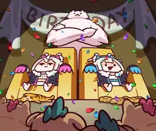 버튜버) 쌍댕이 생일축하하는 해외공장장.manga