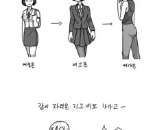 여중생에게 목줄채워서 대결 상상하는 만화