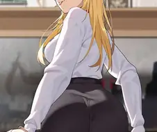 @) 혀 빼꼼 내밀고 엉덩이 들이대는 메구루.manga