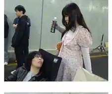 오빠 응원하러 일본에서 귀국하자 마자 달려온 여동생