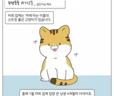 길냥이 입양한.manwha