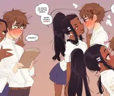 의외로 인기많은 흙인 히로인 만화