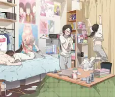 친구를 초대하는 만화.manwha