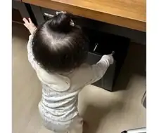 누르면 바로 아빠가 안아주는 버튼