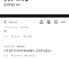 삼성정자 본주 보다 etf를 사려는 이유.blind