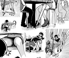 썸녀의 속옷을 몰래 보는 남자.manga