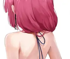 봇치] 의외로 개꼴리는 알중녀 뒷모습.manga