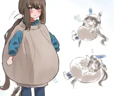 [말딸] 비즈 쿠션을 입은 아야베