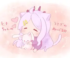 스압)토끼 인형을 선물받은 히나 manhwa
