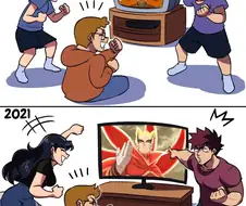 남자들은 나이를 먹어도 소년 만화를 좋아한다