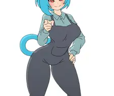 네코미미 아줌마의 다양한 의상