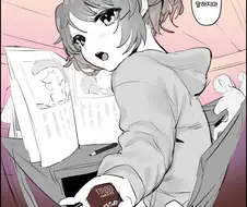 ㅎㅂ)핫산) 매년 초콜릿을 주는 옆자리 여자아이.manhwa