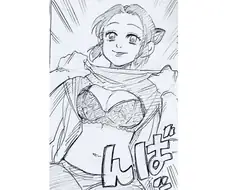 귀멸) 가슴 만지는 만화.manwha