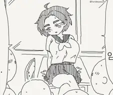 여자가 되길 간절히 바라던 남자 만화