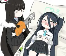 (블루아카)깡통 로봇과 노는게 좋은 아싸 세미나 리오