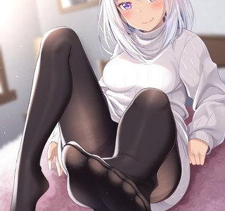 팬티스타킹으로 치유받는 만화