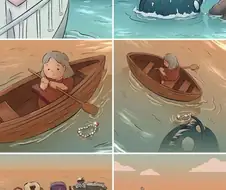 사람을 속이는 바다괴물 .manhwa