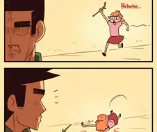 버르장머리 없는 꼬맹이를 대하는 어른의 자세.manhwa