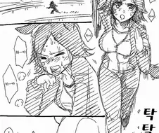 말딸)더비를 앞둔 BNW 만화(人生負組