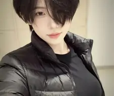 숏컷 누나
