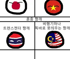 미국이 동아시아 구분하는 만화