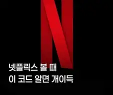넷플릭스 볼 때 이 코드 알면 개이득.jpg