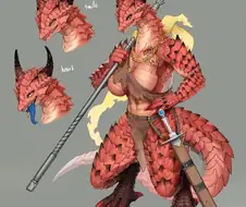 용사파티에 한명쯤 있는 리자드맨 전사의 장점