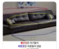 한국인들의 소파 사용법