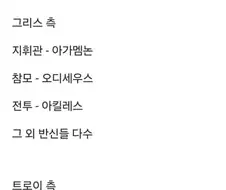 트로이전쟁 비대칭 전력