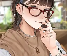 안경미인이 잘 없는 점은...