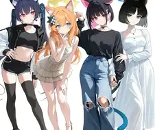 카요코 생일파티에 초대받은 애들