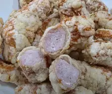 흔한 탕수육 단면