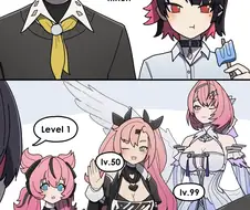 젠레스)친구들이 모바일게임 광고 같네요 .manwha