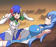 크롬이 익스플로어보고 생각 좀 하라는 만화.manwha