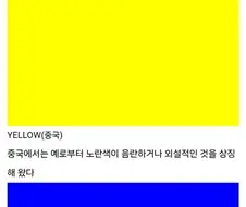 각국의 성인물 표시 컬러