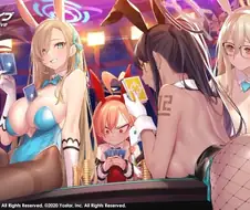 [블루아카] 순수하게 놀고있는 여학생들