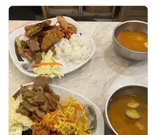 남편이 한식뷔폐 데려와서 화났다는 사람
