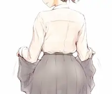 그냥 여고생 뒷모습일 뿐인 짤.manga