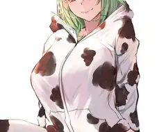 버튜버) 파우나 젖소 가운 젖소 비키니 젖소!