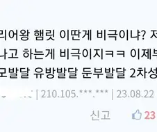 디씨는 사라져도 역사에 길이 남을 레전드 댓글