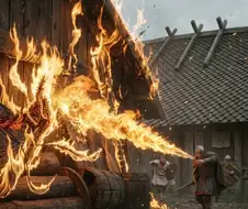 "화둔 - 호화구의 술!!"