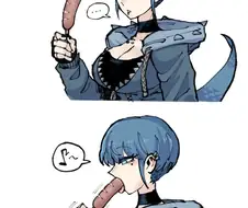 소세지 직화구이 만들어주는 드래곤녀.manhwa