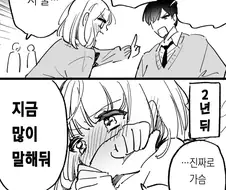 사이나쁜 여자애를 ㅂㅇ라고 모함하는 만화