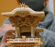 13살짜리 장인이 깎은 조각상