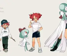 포켓몬) 가디안과 트레이너.manga