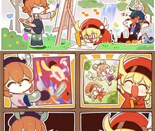 개그 만화 작가 구하기 힘드네...